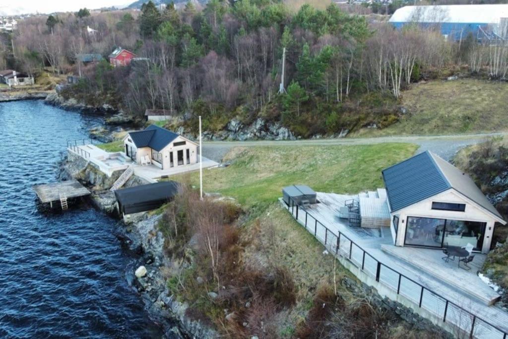 Feriehus Moderne Med Fjordutsikt Og Spabad 25.min. Fra Sentrum